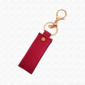 Llavero de cuerina fucsia A/D